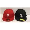 Image 1 : PHILIDELPHIA PHILLIES AND WHITE SOX HATS