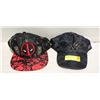 Image 1 : DEADPOOL HAT AND WAKANDA FOREVER HAT