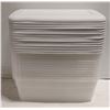 Image 1 : FLAT OF 13 SMALL PLASTIC BINS WITH LIDS