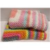 Image 1 : 2 X HAND MADE BABY BLANKETS