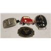 Image 1 : V W BEETLE, SKELETON & VINTAGE BELT BUCKLE-ESTATE