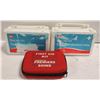 Image 1 : FLAT OF 3 FIRST AID KITS