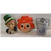 Image 1 : RAGGEDY ANN CHALK WARE, SPIRIT OF 76, BOSSON HEAD