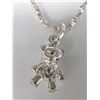 Image 1 : BZ2020-17C SILVER 4.52G BEAR 7" BRACELET