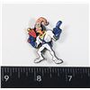 Image 1 : NEW EARTHWORM JIM THEME PIN/ BROOCH