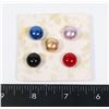 Image 1 : NEW ASSORTED COLOR FAUX PEARL SCARF/TIE/LAPEL