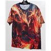 Image 1 : NEW MENS SIZE XLARGE FIRE PHOENIX THEME T-SHIRT