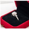 Image 2 : #595-HAND SET 3.00CT GRA CERTIFIED ROUND BRILLIANT