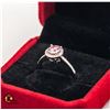 Image 2 : #599-PINK COLOR 1.00 CT GRA CERTIFIED ROUND