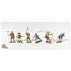 Image 1 : 6 JAPANESE TIN TOY SOLDIERS PRE-WW2