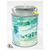 Image 1 : FARM THEMED 11.5" X 14" MILK CAN