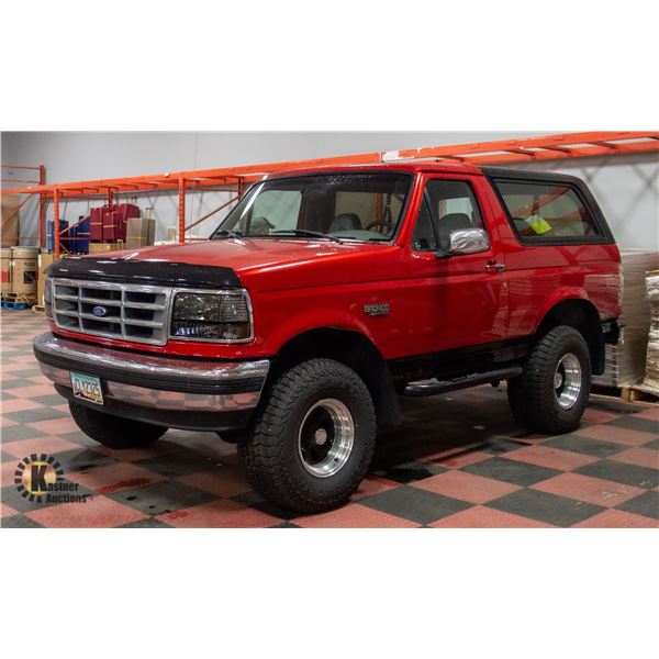 1994 FORD BRONCO XLT
