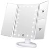 Image 1 : BRAND NEW TRI FOLDED TABLE MAKEUP MIRROR