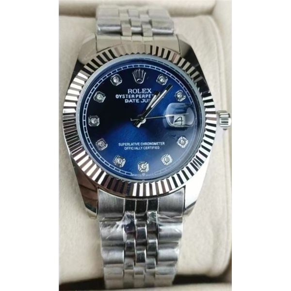 NEW REPLICA ROLEX "DATE JUST" QUARTZ WATCH