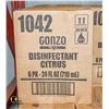 Image 1 : CASE OF GONZO CITRUS DISINFECTANT 6PK X 710ML