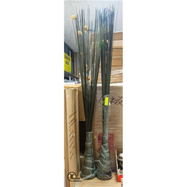 SET OF 2 DECORATIVE REEDS