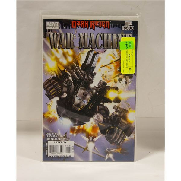 WAR MACHINE #1. KEY ISSUE