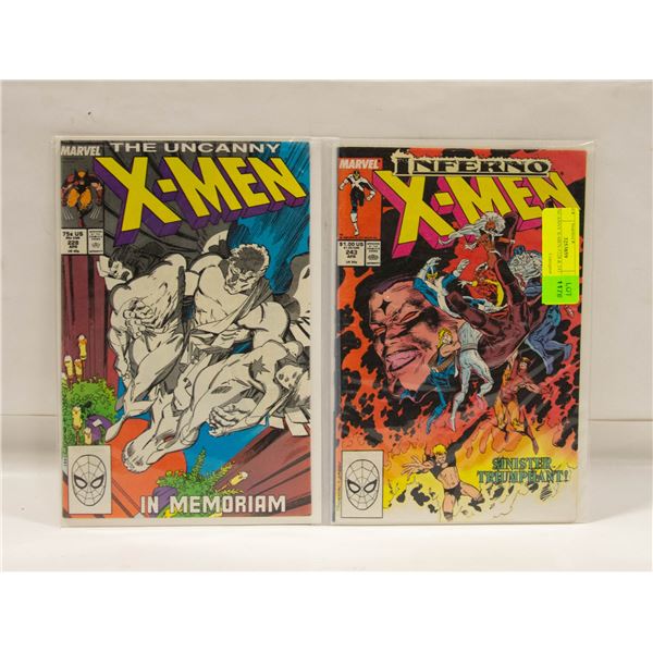 UNCANNY X-MEN #228 & 243