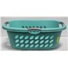 Image 1 : NEW TEAL COLOR LAUNDRY BASKET
