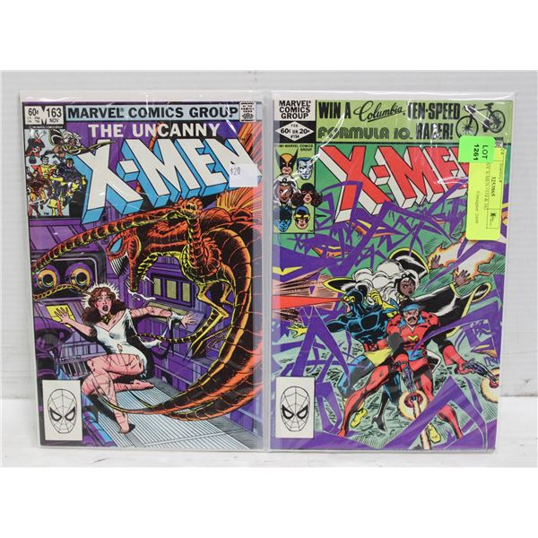 UNCANNY X-MEN #154 & 163