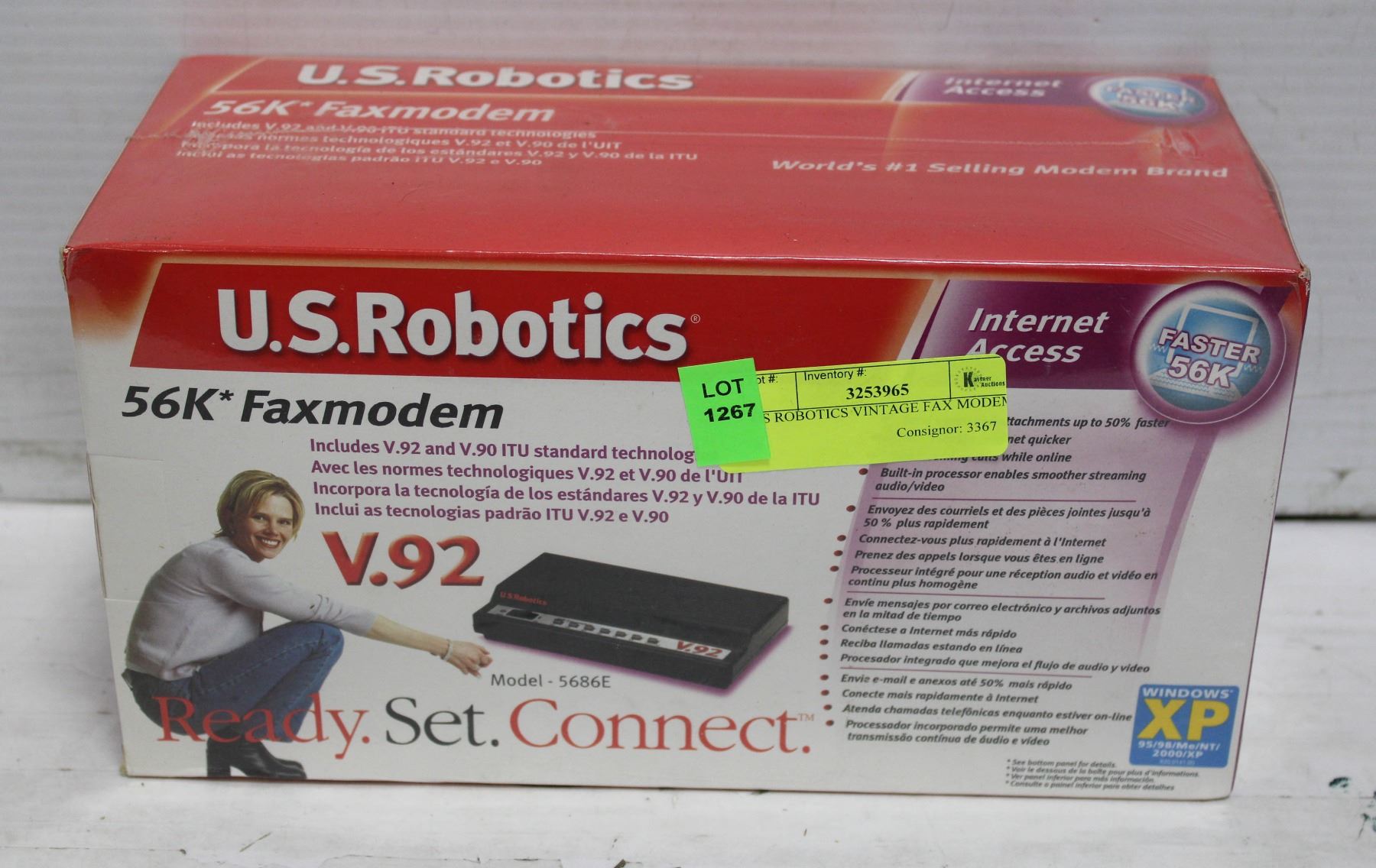 US ROBOTICS VINTAGE FAX MODEM