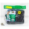 Image 1 : BLACK ANKLE SOCKS 6-12 SIZE 6-PACK FRUIT OF