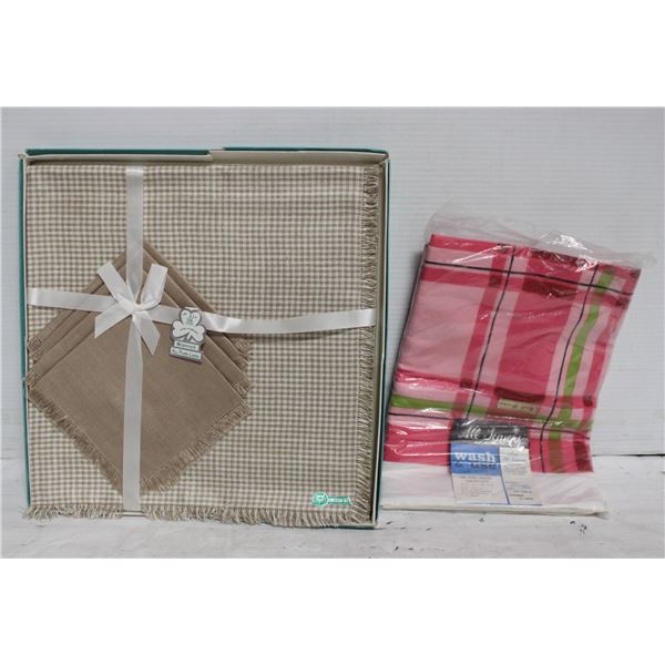 NEW OLD STOCK TABLE LINENS