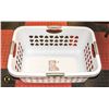 Image 1 : NEW STERILITE 71 LITRE ULTRA LAUNDRY BASKET WHITE