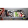 Image 1 : TUB OF PAINTING TOOLS