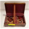 Image 1 : BOX OF ESTATE JEWELRY + MISC