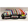 Image 1 : 2 GRANNY SQUARE HANDMADE BLANKETS TOGETHER