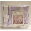 Image 1 : PAPILLON QUILT, DUST RUFFLE,CRIB SHEET,& DIAPER