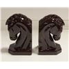 Image 1 : SET OF. CERAMIC HORSEHEAD BOOKENDS