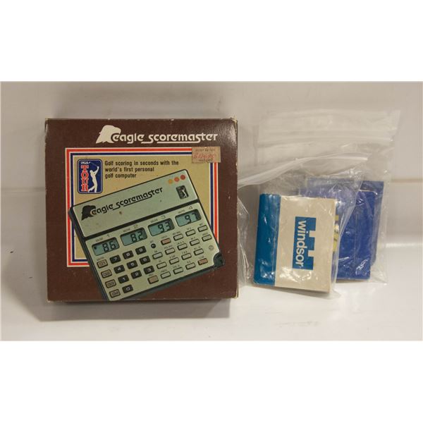 LOT OF GOLF COLLECTABLES