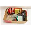Image 1 : BOX OF MISC COLLECTABLES SOLAR DOOR LOCK