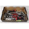 Image 1 : FLAT OF WRENCHES, GRIPS, & TOOLS