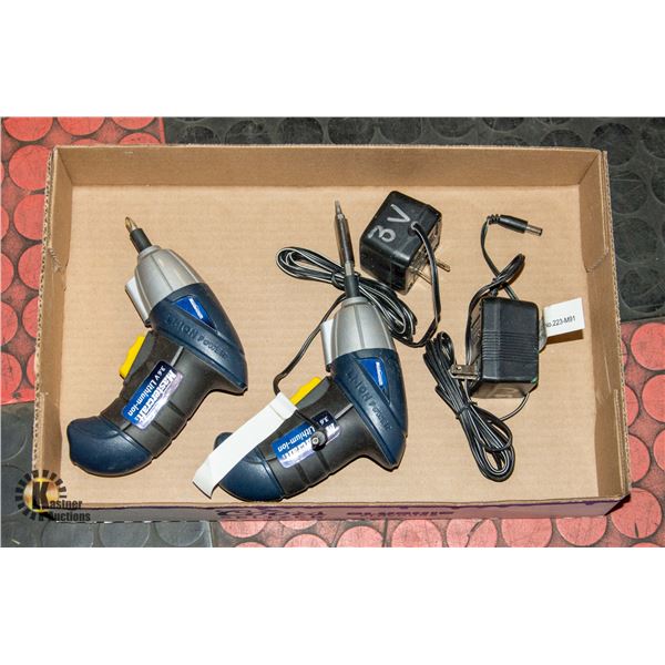 MASTERCRAFT MINI DRILLS & CHARGERS