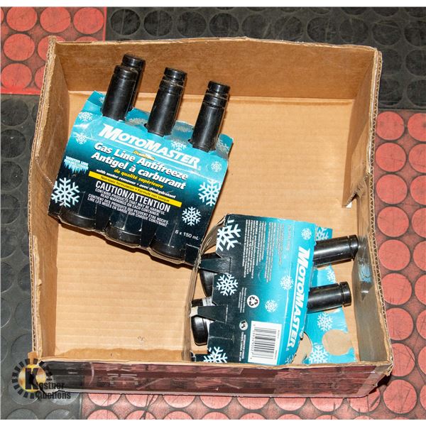LOT OF GAS LINE ANTIFREEZE
