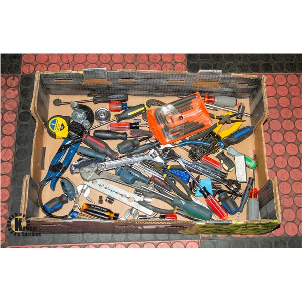 FLAT OF SCREW DRIVERS & KEYS