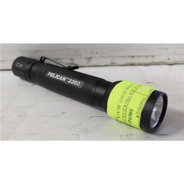 PELICAN PROGEAR 2360 LED FLASHLIGHT, BLACK