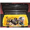 Image 1 : TOOLBOX OF ROTORS, SAWS, DRILLS, & BLADES