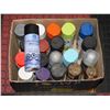 Image 1 : LARGE BOX OF SPRAY PAINT (FULL) **NO SHIPPING**