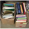 Image 1 : 2 BOXES OF NEW UNUSED STAIONARY/BINDERS, ETC