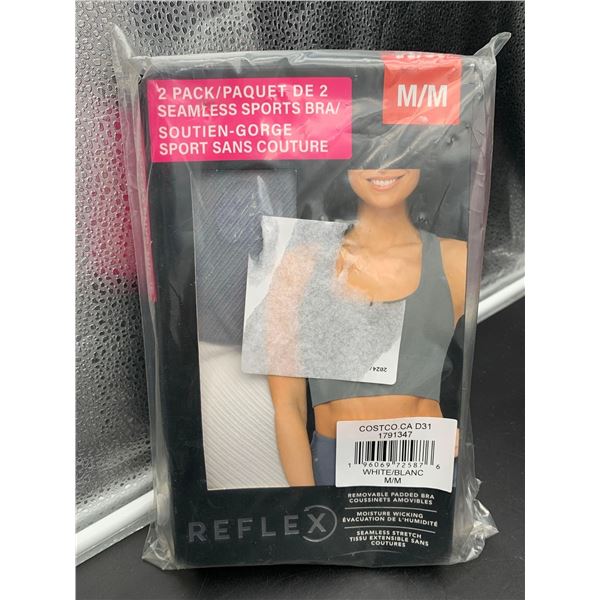 Reflex 2pk Seamless Sports Bra (M)