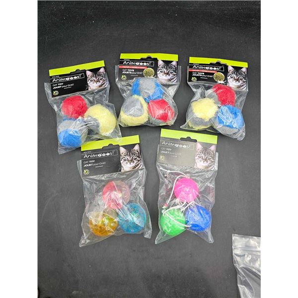 Lot of Assorted Cat Toys