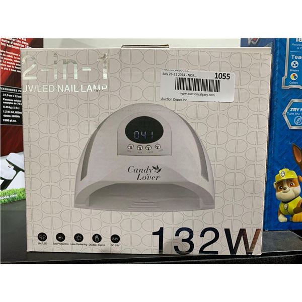 Candy Lover 2 in 1 LED Nail Lamp 132W