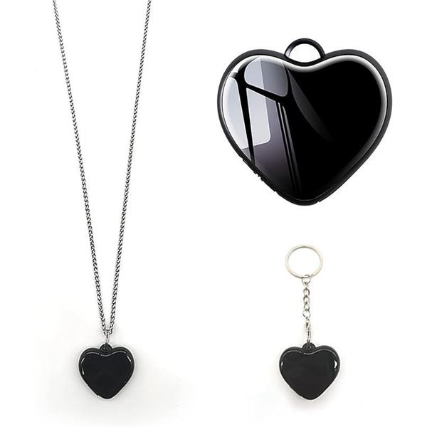 STTWUNAKE Mini Dictaphone Necklace Look Spy Recorder, Digital Spy Recorder