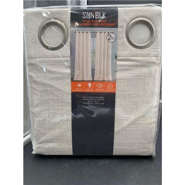 Sunblk Total Blackout Curtains (2 x 52in x 90in)