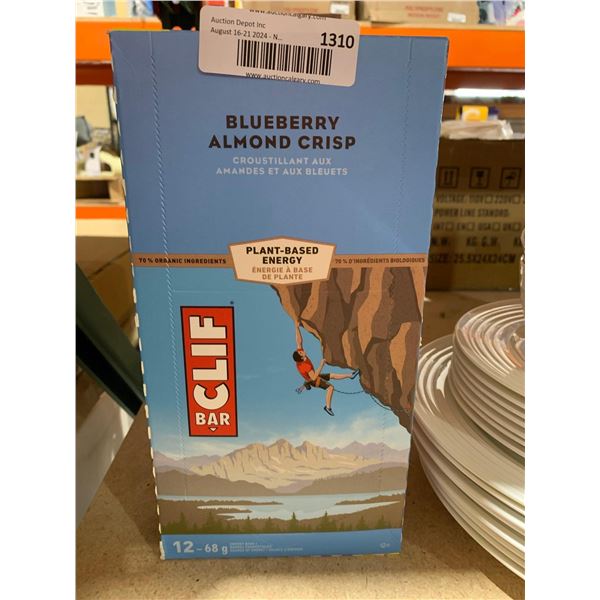Cliff Bar-Blueberry Almond Crisp Plant Based Energy (12 x 68g)