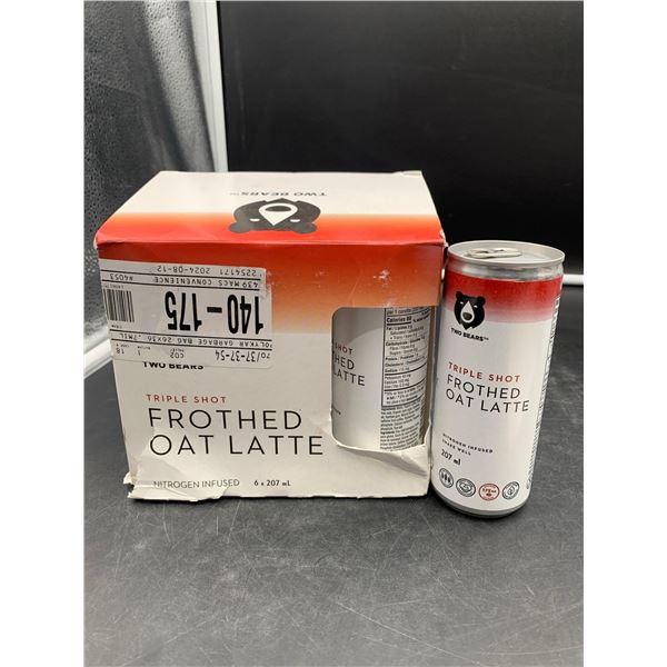 Two Bears Triple Shot Frothed Oat Latte (6 x 207ml)